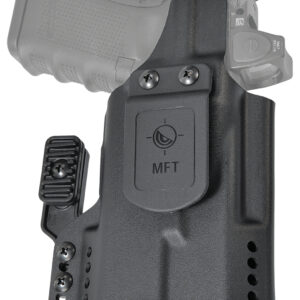 Mission First Tactical H5GL3WL7   IWB Black Fits Glock 43X Ambidextrous