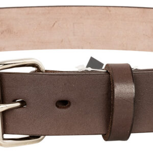 Uncle Mikes-leather(1791) BLTUM46/50DBR Gun Belt  Dark Brown Leather, Belt Size 46/50, 1.50" Wide