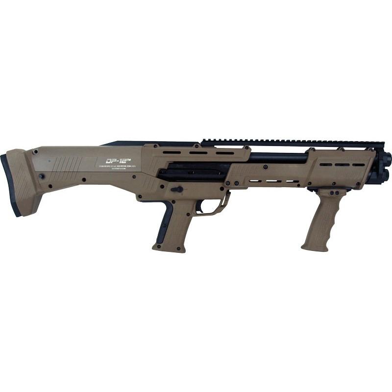 Standard Manufacturing DP12 GEN II Shotgun 12 ga 3″ Chamber 14rd Magazine 18.5″ Barrel FDE
