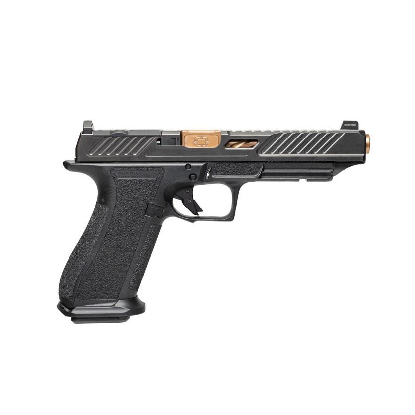 Shadow System DR920L Handgun 9mm 17rd Magazine 5.3″ Spiral Unthreaded Barrel Black Bronze