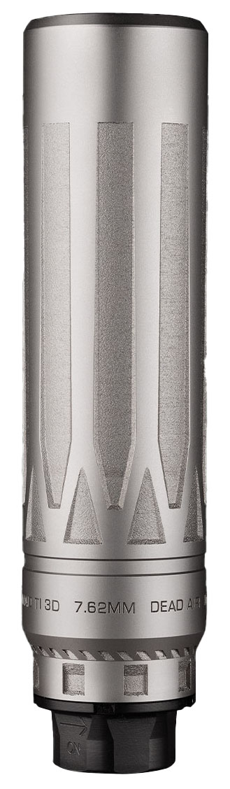 DAIR Nomad-TI XC Suppressor - Silver .30 Caliber