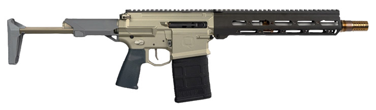 Q BOOMBOX 8.6BLK 12 GRY W/BRACE