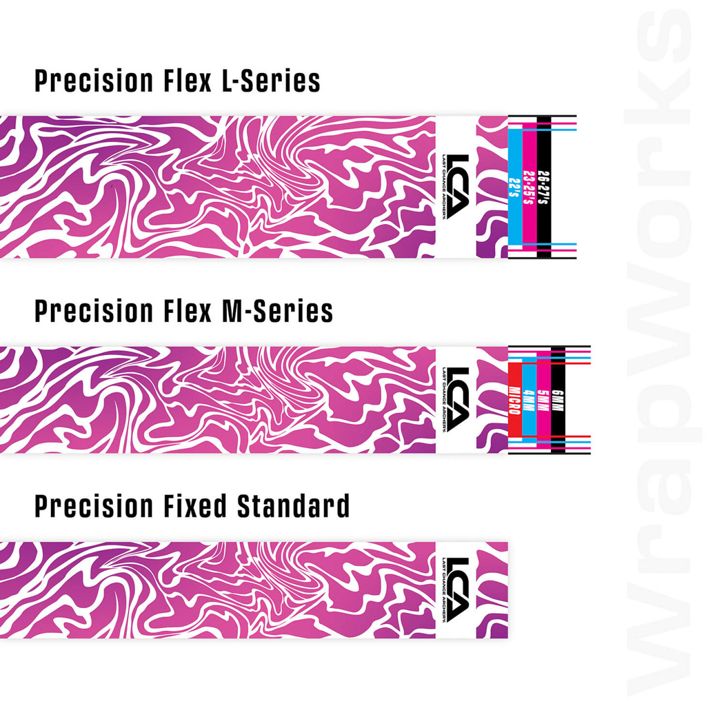 Last Chance WrapWorks Water Wave Pink/White Precision Flex M-Series - Image 3