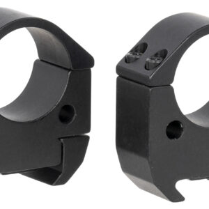 Talley TMS10H Modern Sporting  Black Anodized Aluminum 1" Tube High Picatinny Rail 0 MOA