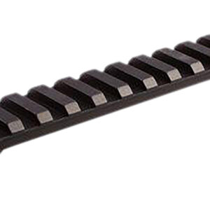 Talley PL0258763 Picatinny Rail Black Hardcoat Anodized Aluminum Fierce Edge/Fury Long Action 0 MOA