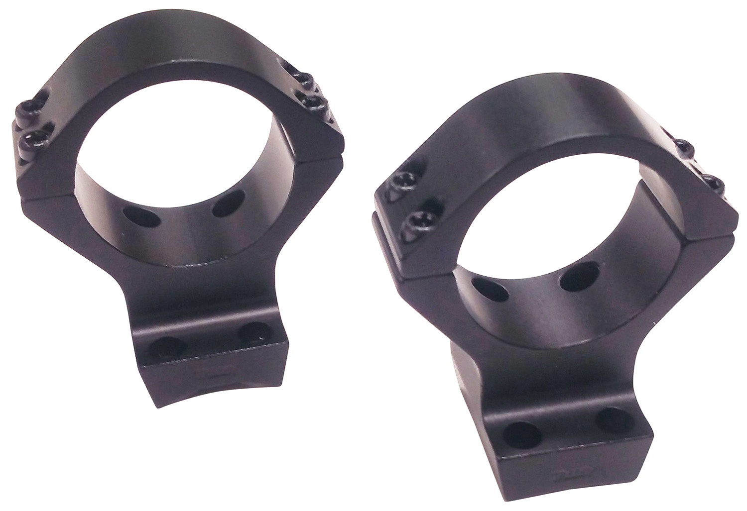 Talley 740735LM Scope Mount/Ring Combo  Black Anodized 30mm Tube Fits X-Bolt Medium Rings Long/Magnum Action 20 MOA