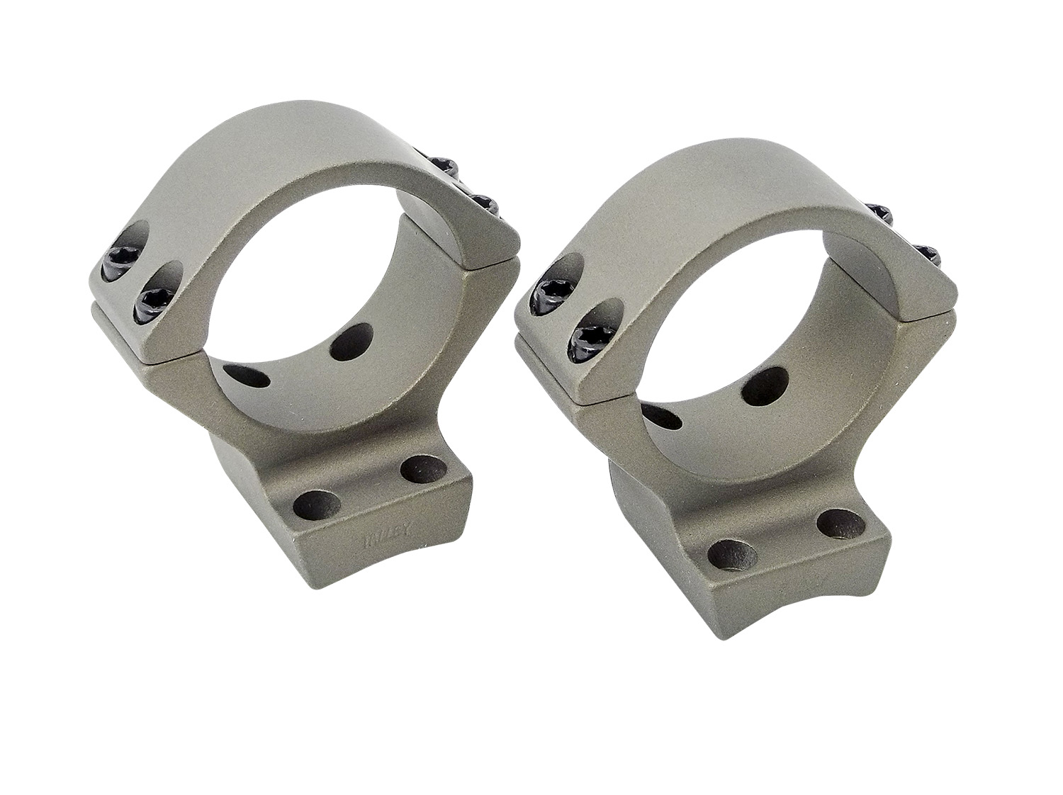 Talley SB830735 Scope Mount/Ring Combo Smoked Bronze Cerakote 34mm Tube Fits X-Bolt Low Rings