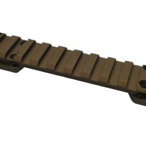 Talley P00SB735 Browning X-Bolt Smoked Bronze Picatinny Rail  Short Action 0 MOA