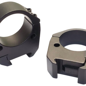 Talley TMS35H Modern Sporting  Black Anodized Aluminum 35mm Tube High Picatinny Rail 0 MOA