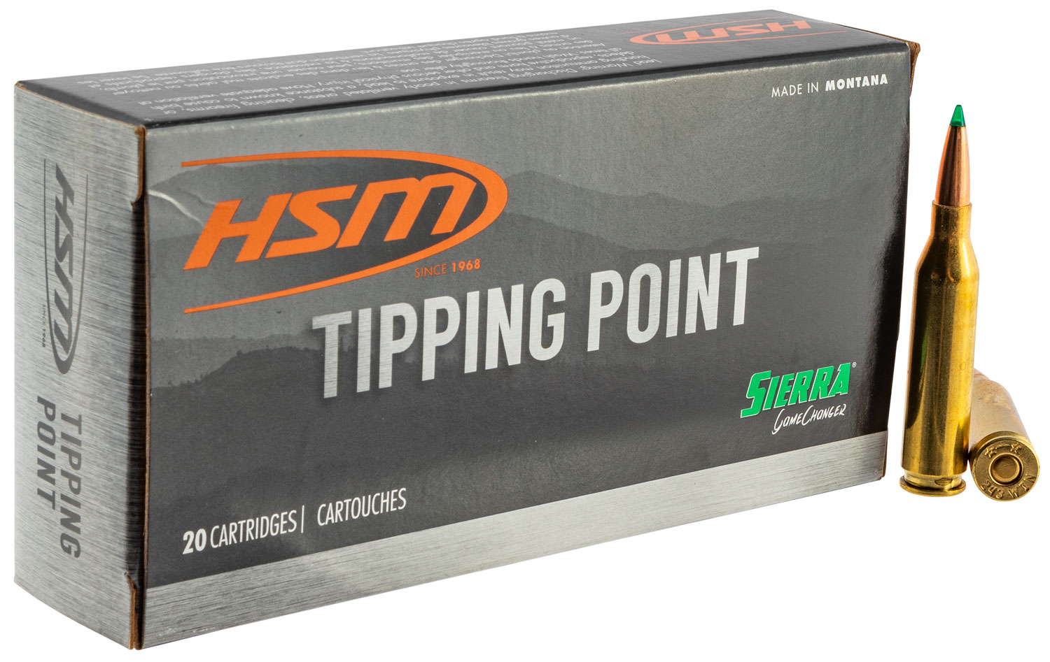 HSM 27019N Tipping Point 270 Win 150 gr Hornady SST 20 Per Box/400 Case