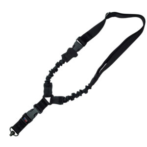 GrovTec US Inc GTSL52 Single Point  Black Elastic Bungee Rifle/Shotgun