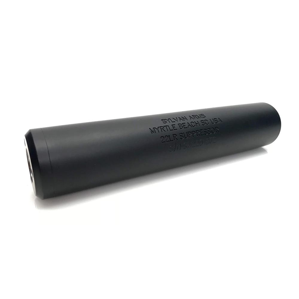 Sylvan Arms Tomcat Titanium Suppressor .22 LR 1/2×28 Thread Black