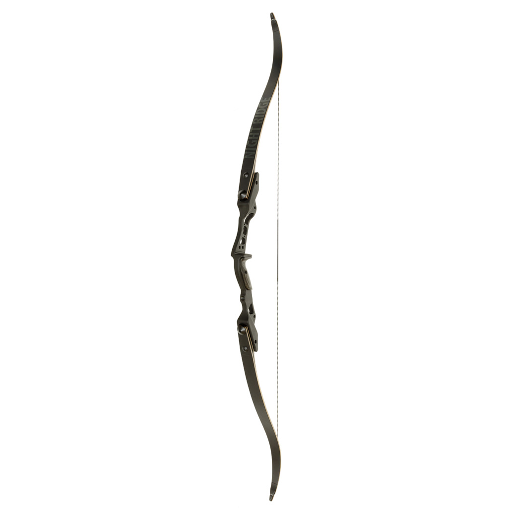 October Mountain Night Ridge ILF Recurve Bow Black 60 in. 40 lbs. RH - Image 2