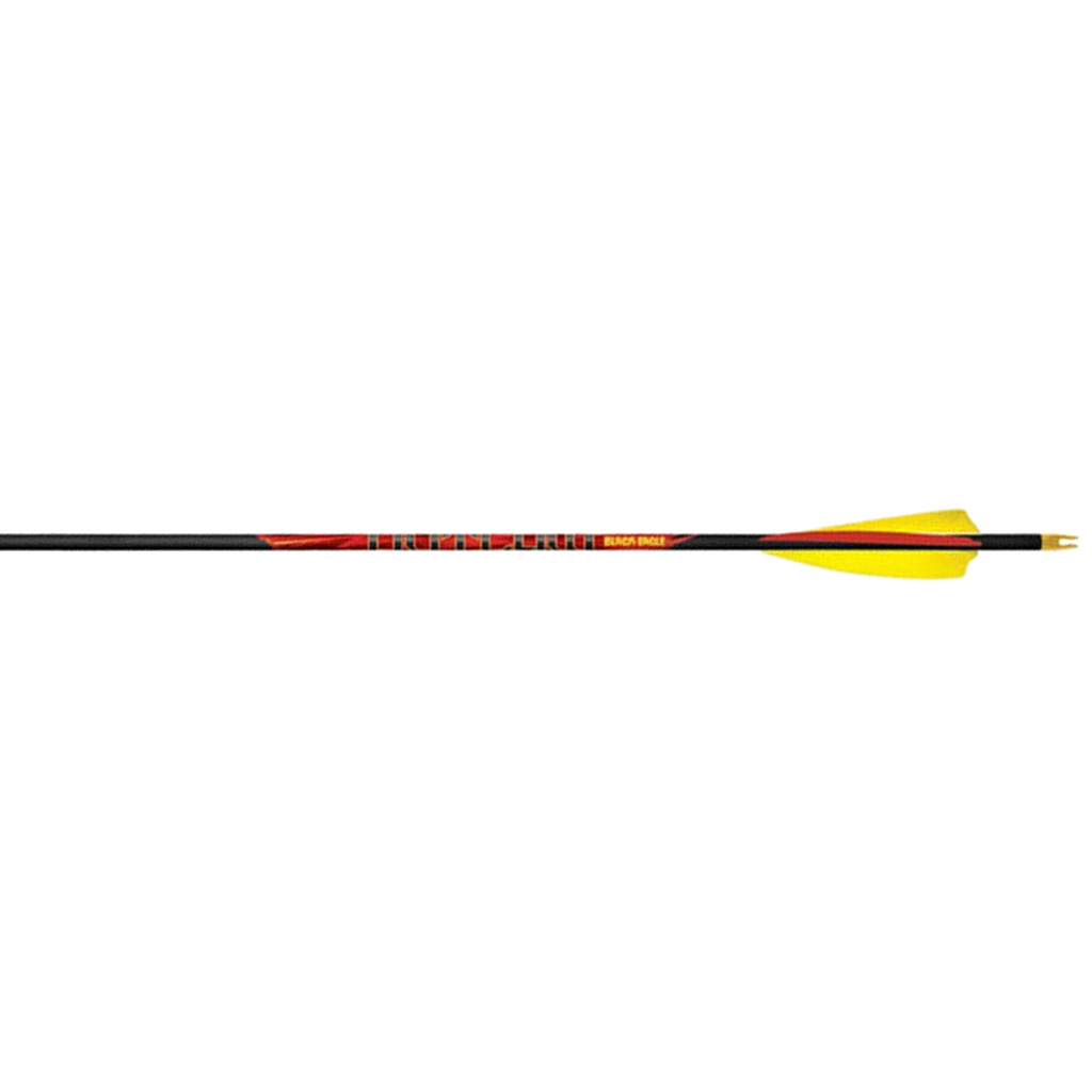 Black Eagle Outlaw Arrows 600 - 3 in. Feathers, 6 Pack