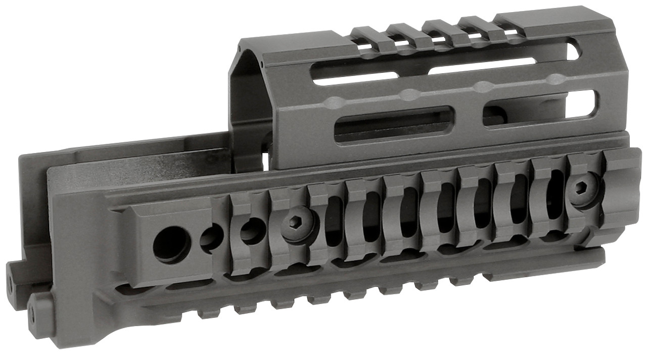 Midwest Industries MI AK Alpha Series Quad Rail Handguard 6"