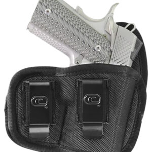 Crossfire Shooting Gear CRFCYCLSA1M1R The Cyclone IWB/OWB Size 01 Black Foam Laminate Belt Clip Fits Micro 1-1.50" Barrel Right Hand