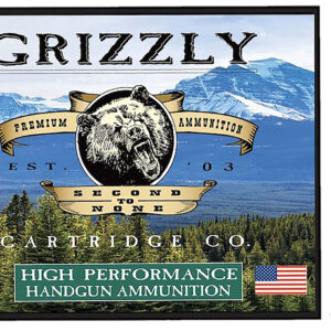 Grizzly Ammo GC45C+P10 .45 Colt +P 300gr Bonded Flat Point
