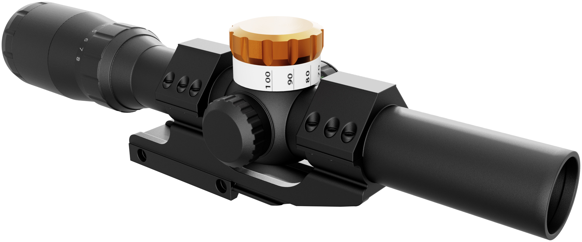 RAVIN 1-8X24 ADJUSTABLE TURRET SCOPE
