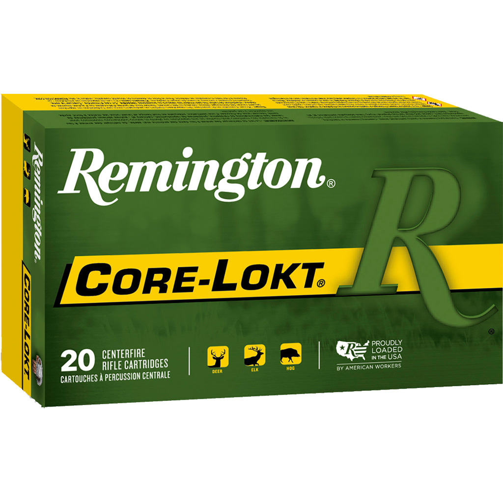 Remington Core-Lokt Centerfire Rifle Ammo 7mm Rem. Mag. 140 gr. Core-Lokt PSP 20 rd.