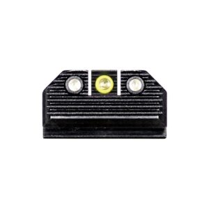 Night Fision Optics Ready Stealth Night Sight Set Yellow Front Black Back for Springfield Hellcat