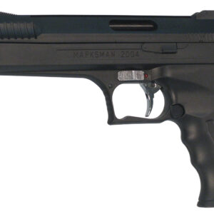 Beeman 2004 P17 Deluxe Air 177 Pellet 4.50" Polymer Frame Frame Black Finger Grooved Rubber Grips