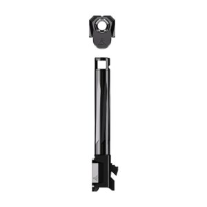 Radian Afterburner and Ramjet Micro Compensator and Ported Handgun Barrel for Glock G43x Black