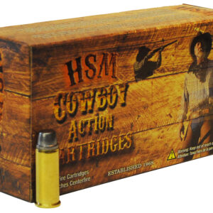 HSM 45S1N Cowboy Action  45 Schofield 200 gr Round Nose Flat Point 50 Per Box/ 10 Case
