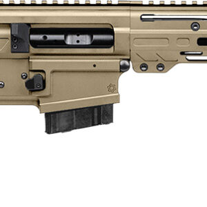 CMMG 35AD80CCT Dissent BR4 *CA Compliant 350 Legend 10+1 16.10" Black Nitride Threaded Barrel, Coyote Tan Cerakote Picatinny Rail Aluminum Receiver, Magpul SGA Black Synthetic Stock
