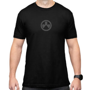 Magpul MAG1115-001-S Icon Logo  Black Cotton/Polyester Short Sleeve Small