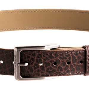Magpul MAG127923046 Tejas EL Cibolo Chocolate Brown Bison Hide 46" 1.50" Wide Buckle Closure