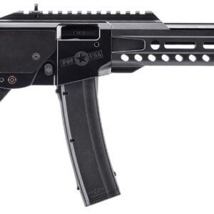 Patriot Ordnance Factory 02543 Tombstone  9mm Luger 20+1 16.50" Black Fluted Threaded Barrel, Black Aluminum Receiver w/Picatinny Rail, M-LOK Handguard, Magpul SGA Black Synthetic Stock