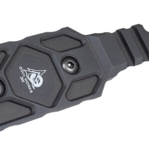 Odin Works ACCMLARCAMULTIRAIL M-LOK to Arca 3 Way Rail  Black Aluminum