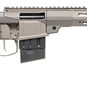 Q LLC MINIFIX55616INGRAY Mini Fix  5.56x45mm NATO 16" Tapered Barrel, Gray, Fully Adjustable Folding Stock, Magpul K Grip, 15" Q-Sert Handgaurd, AR/M4 Style Mag, Cherry Bomb Brake, Ambi Controls