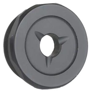 Jk Armament JK155LTEC22 LT Flash Reducer End Cap 22Cal Fits Aluminum Hard Anodized Black