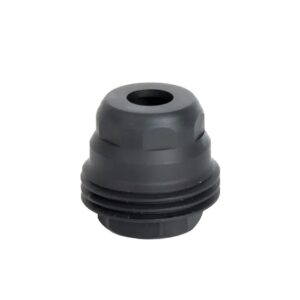 Jk Armament JK-MD-HDM24 Minimalist  45Cal Fits 1" Long 5/8"x24 Stainless Steel Nitride Black