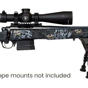 Horizon Firearms RF017S102214T19 Vandal Prime 308 Win 22" Black Spiral Fluted Threaded Barrel, Drilled & Tapped Receiver, Textured Iota EKO Carbon Fiber Stock