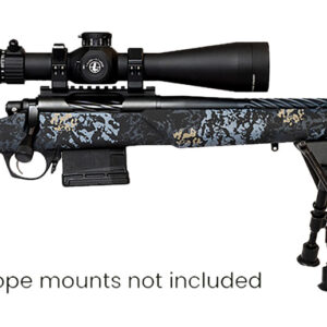 Horizon Firearms RF017S392214T19 Vandal Prime 7MM PRC 22" Black Spiral Fluted Threaded Barrel, Drilled & Tapped Receiver, Textured Iota EKO Carbon Fiber Stock