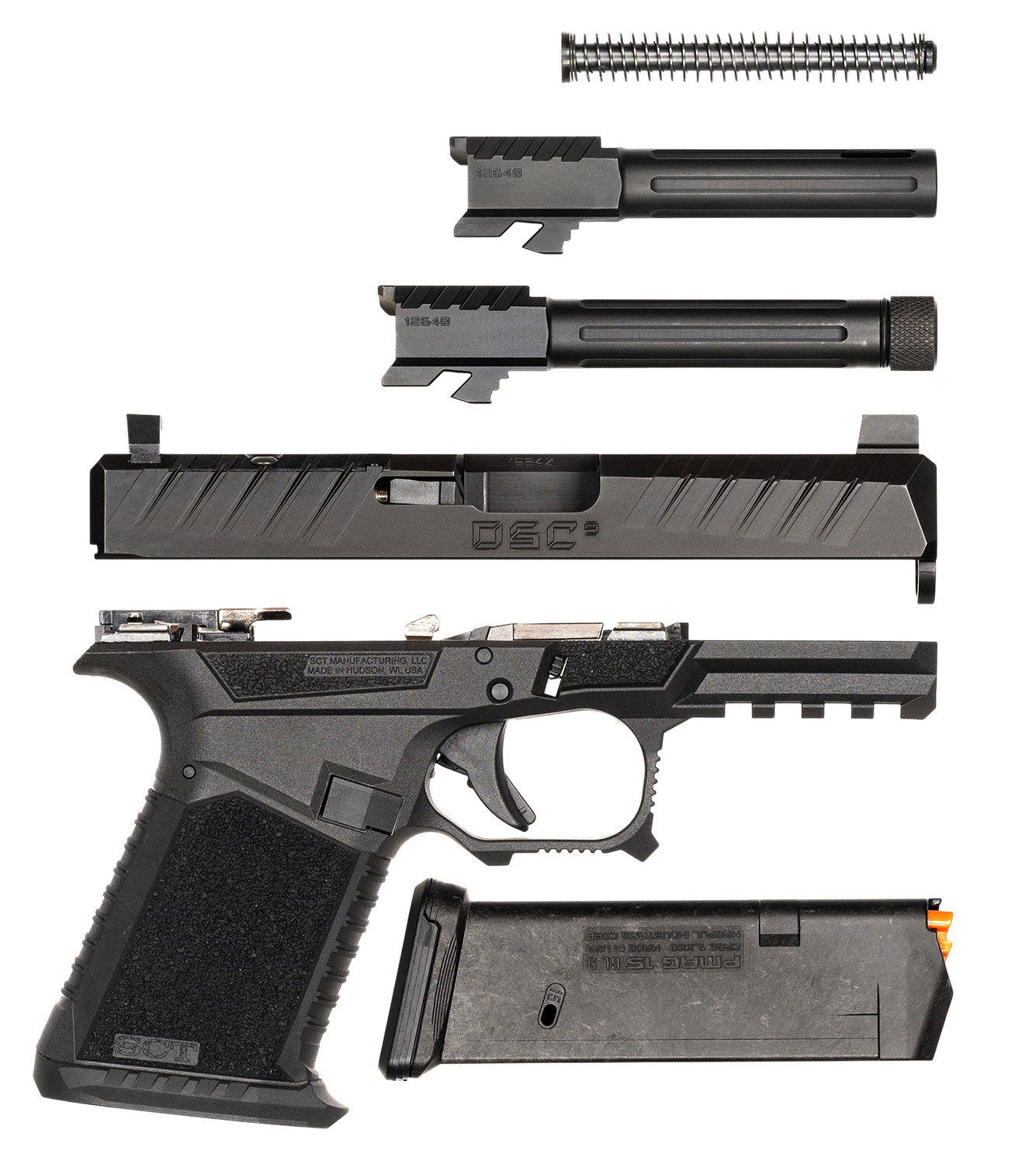 SCT 0230000000 DSC9 9MM 4" 15+1 BLK