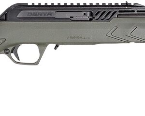 Derya Firearms TM22.STAN.ODG.18 TM22 Standard Full Size 22 LR 10+1 18" Black Target Barrel, Black Anodized Aluminum Receiver w/Picatinny Rail, OD Green Adjustable Polymer Stock