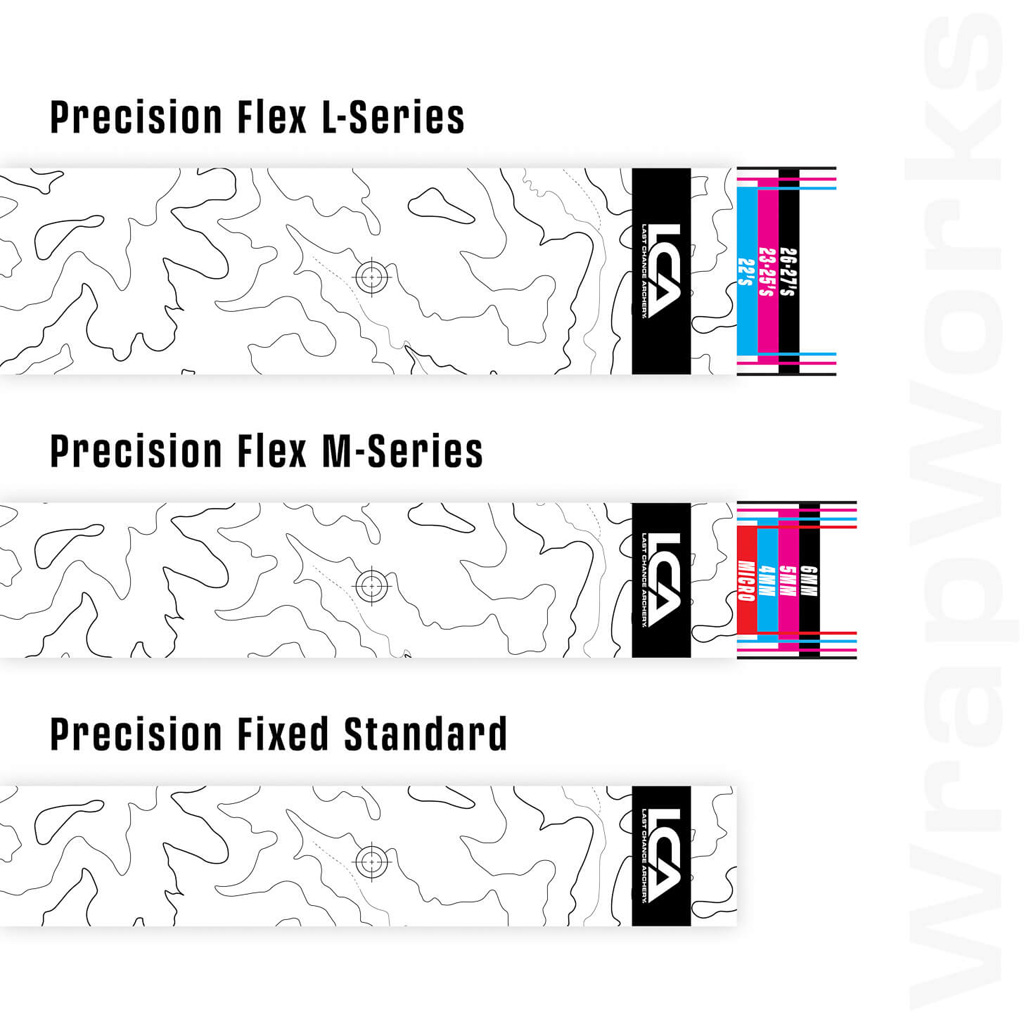 Last Chance WrapWorks Stock Topo White/Black Precision Flex M-Series - Image 2