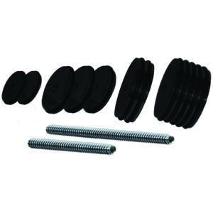Dead Center Custom Balance Weight Kit Matte Black