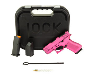 GLOCK 43X 9MM Semi-Auto Handgun - Pink Bubblegum