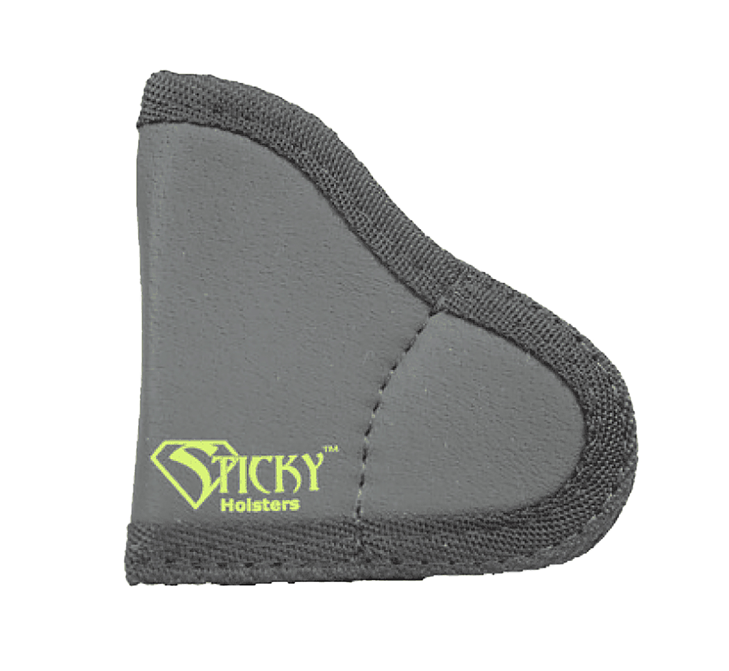 Sticky Holsters SM1NAAPUG SM-1 IWB Size Small Size 1 Black/Green Latex Free Rubber Fits NAA Pug Ambidextrous