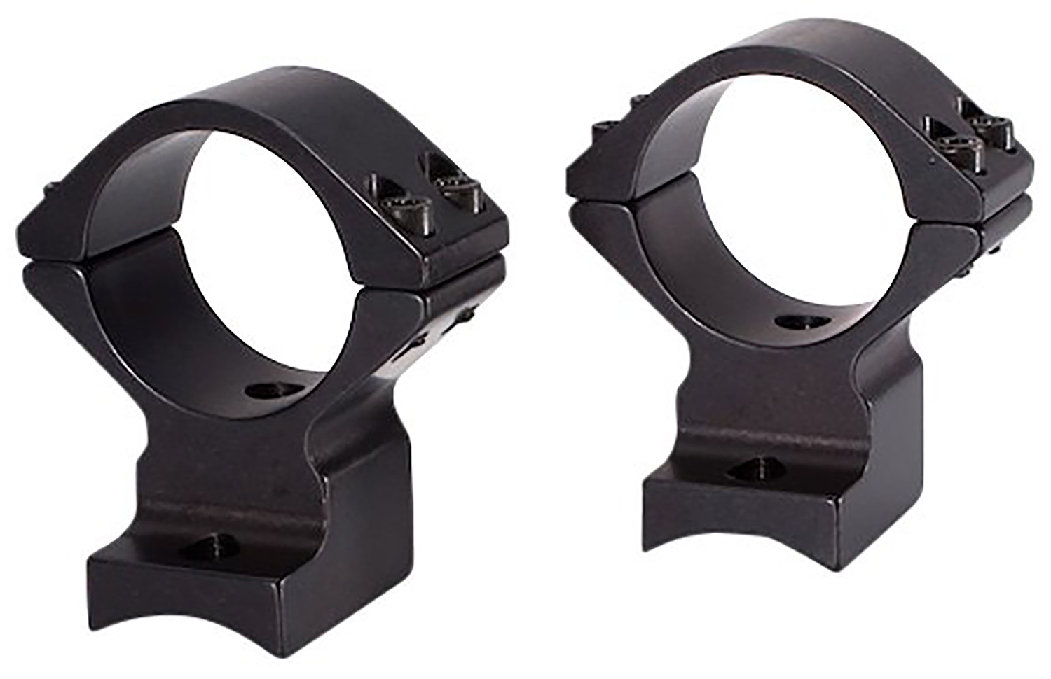 Talley 94X734 Scope Mount/Ring Combo Extended Black Anodized Aluminum 1" Tube Howa 1500/Howa Mini Medium Rings Short/Long Action 0 MOA
