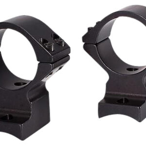 Talley 930702 Scope Mount/Ring Combo  Black Anodized 1" Tube Winchester Model 70 Low Rings