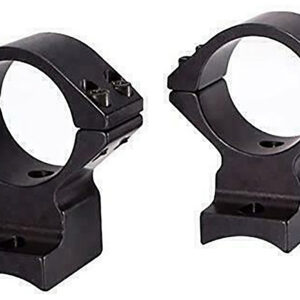 Talley 748749 Scope Mount/Ring Combo  Black Anodized Aluminum 30mm Tube Kimber 84M Medium Rings Short Action 0 MOA