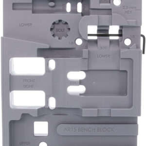 Birchwood Casey ARBENCH-BLOCK Bench Block Gray AR-15
