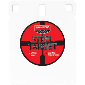Birchwood Casey BC-SQR8-38 Centerfire Target 3/8" AR500 Steel 8" Square Gong
