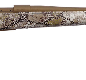 Weatherby VAP222RR4T Vanguard Badlands 22-250 Rem 5+1 24"  Burnt Bronze Cerakote #2 Threaded Barrel, Drilled & Tapped Steel Receiver, Badlands Approach Camo Monte Carlo w/Raised Comb Synthetic Stock