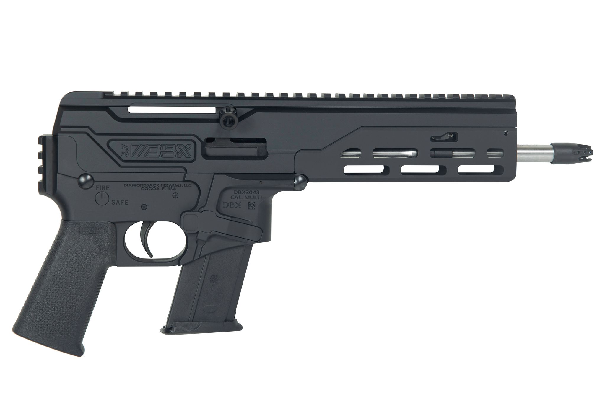 Diamondback Firearms DBX Pistol 5.7x28mm - 8" Barrel